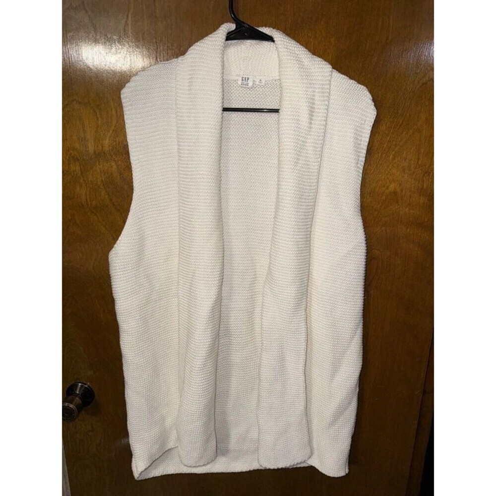 Gap Knit Sleeveless Cardigan XL
